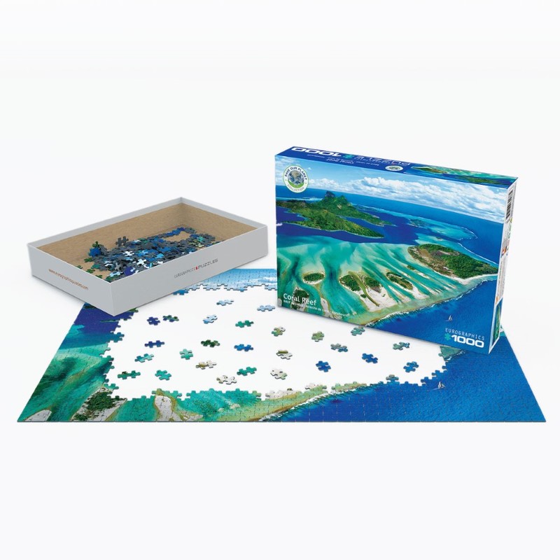 يوروجرافكس لعبة بازل الشعاب المرجانية ١٠٠٠ قطعة