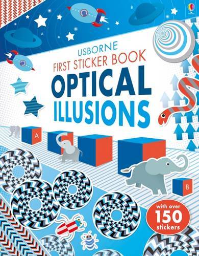 First Sticker Book Optical Illusions | Usbourne First Sticker Book Optical Illusions | Usbourne