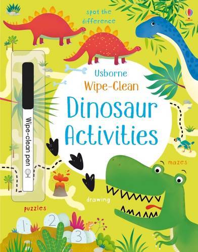 Wipe-Clean Dinosaur Activities | Usbourne