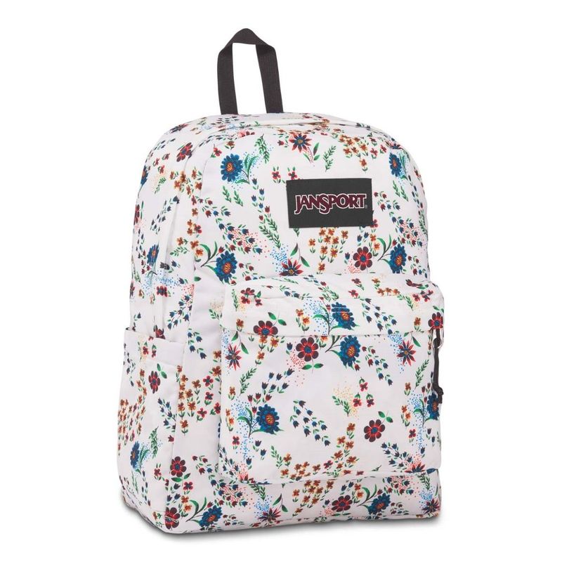 Jansport Superbreak Plus Floral Breeze Backpack