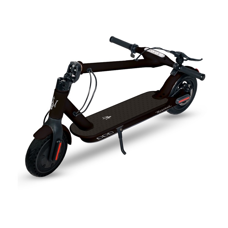 Asia Scooters Maserati Electric Scooter Black 8.5-Inch