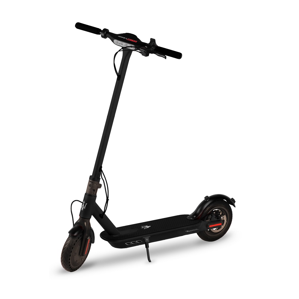 Asia Scooters Maserati Electric Scooter Black 8.5-Inch