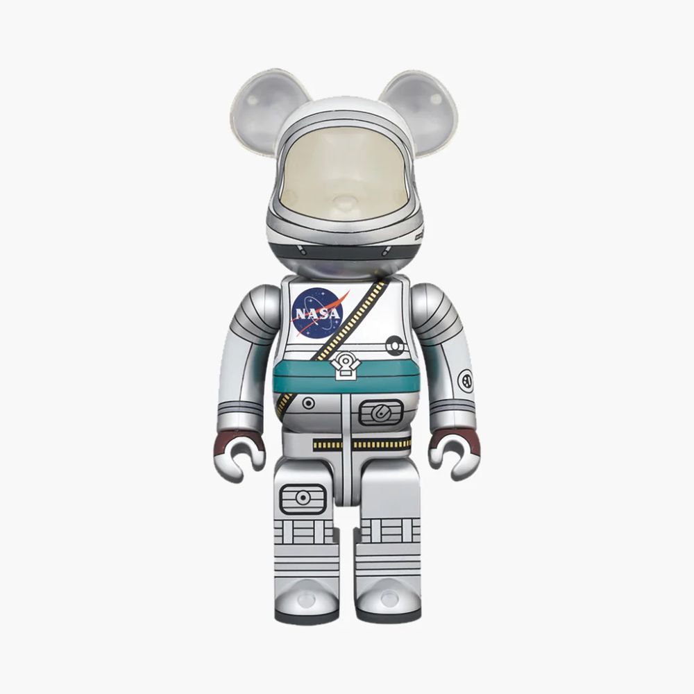 Bearbrick 1000% NASA Project Mercury Astronaut Figure (72cm)