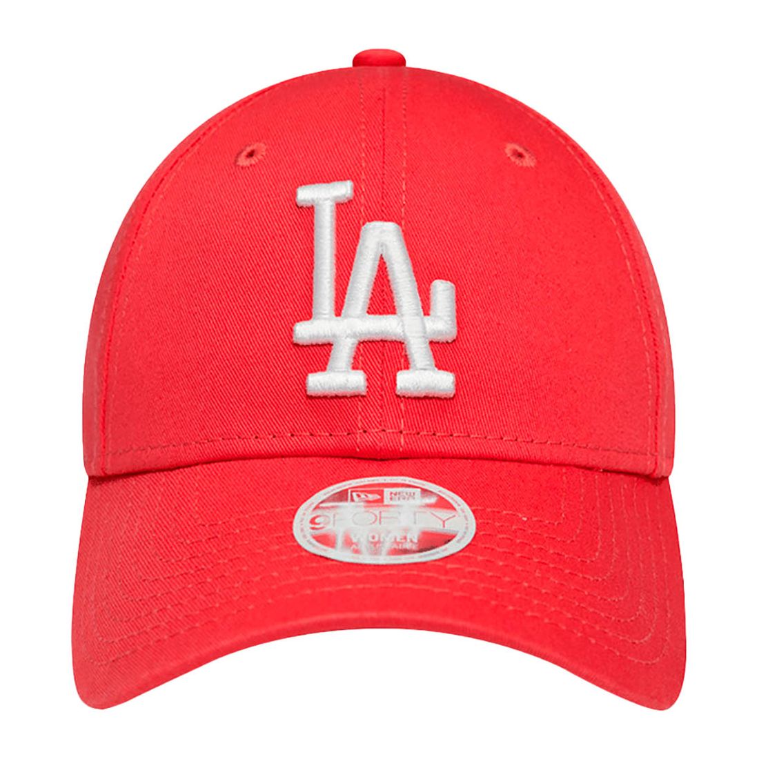 New Era League Essential Los Angeles Dodgers Women's Cap Bright Red