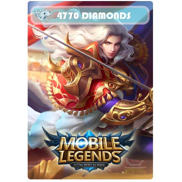 Mobile Legends - 4770 Diamonds (Digital Code) Mobile Legends - 4770 Diamonds (Digital Code)