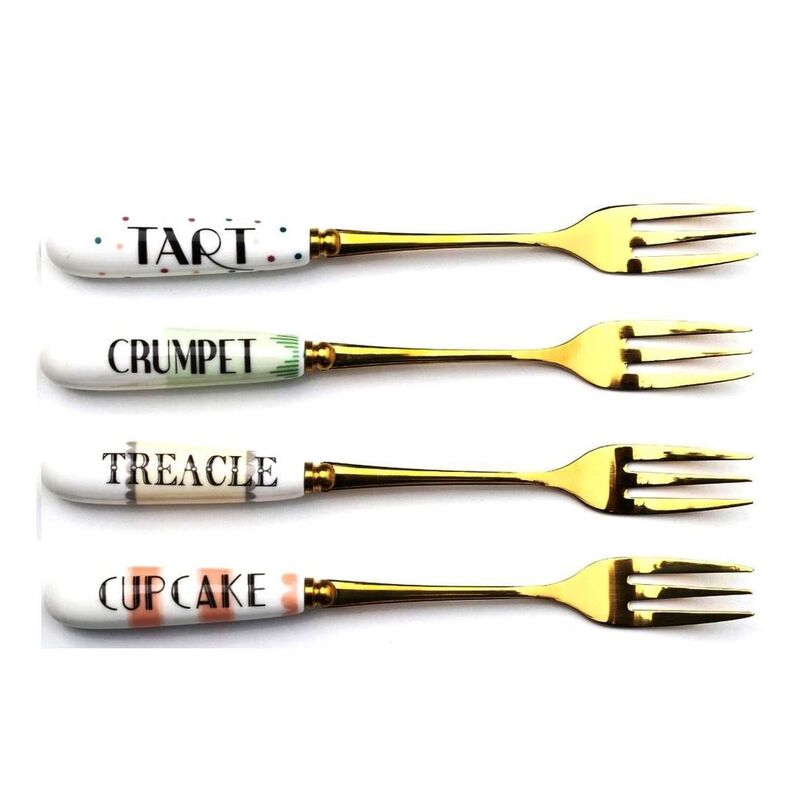 Yvonne Ellen Cheeky Cake Forks (Set Of 4)