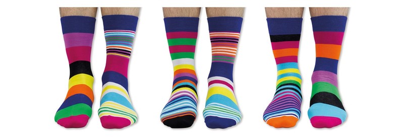 United Oddsocks The Sock Exchange Weekend Men's Socks Size 6-11 UK (Set of 3 Pairs)