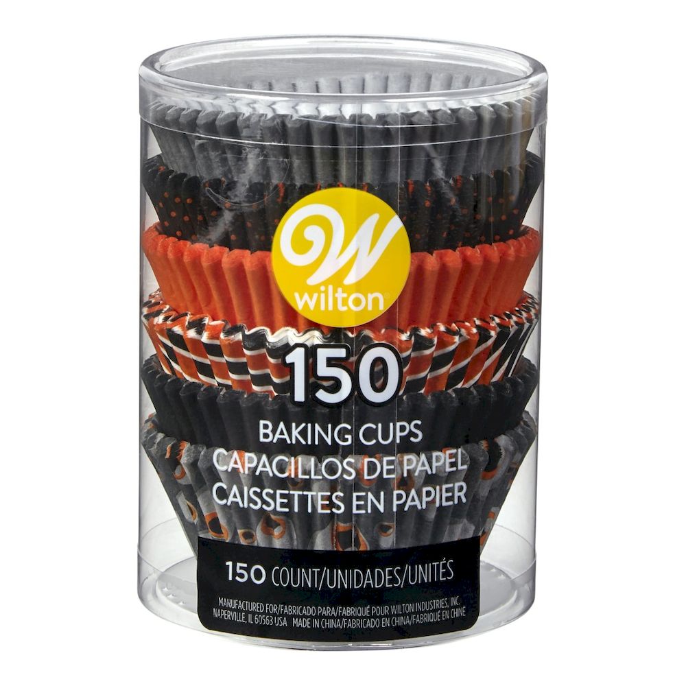 Wilton Halloween Eyeball Tube Baking Cups Std 150Pcs