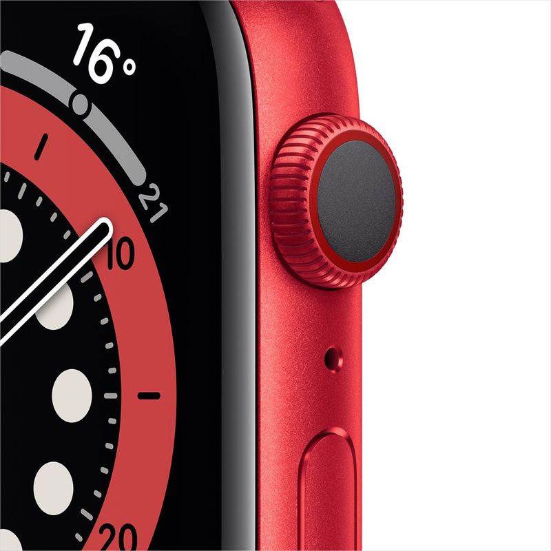 Apple Watch Series 6 GPS + Cellular 44mm Product(Red) Aluminium Case with Product(Red) Sport Band