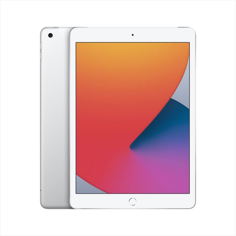 Apple iPad 10.2-Inch Wi-Fi 128GB Silver (8th Gen) Tablet