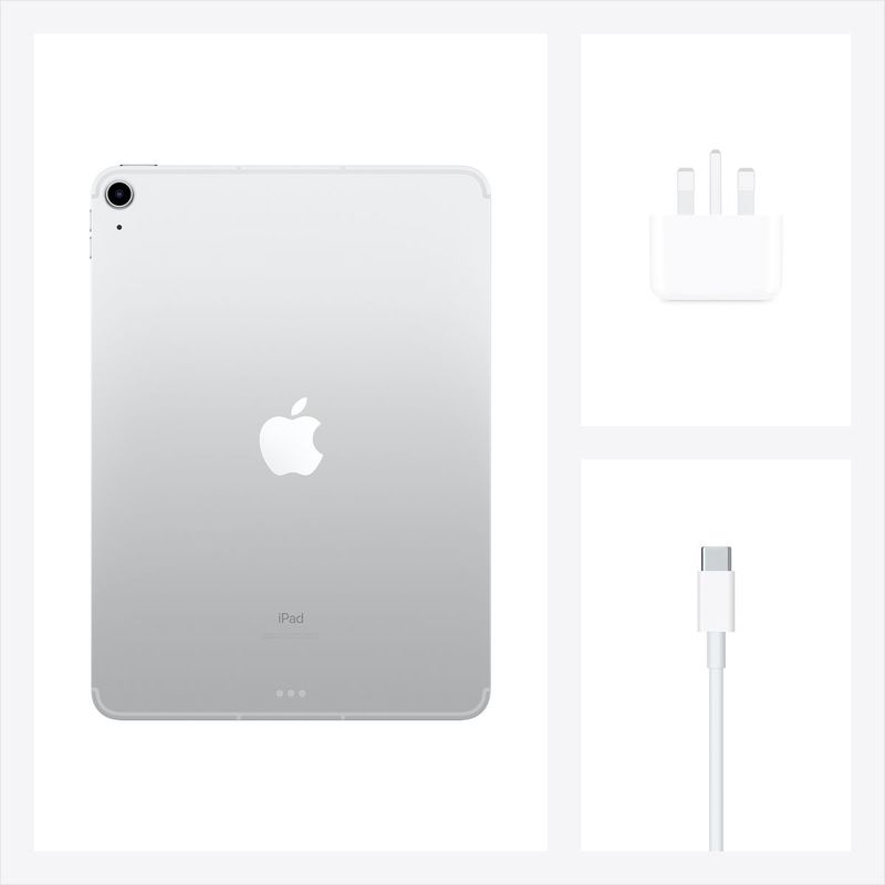 Apple iPad Air 10.9-Inch Wi-Fi 256GB Silver (4th Gen) Tablet