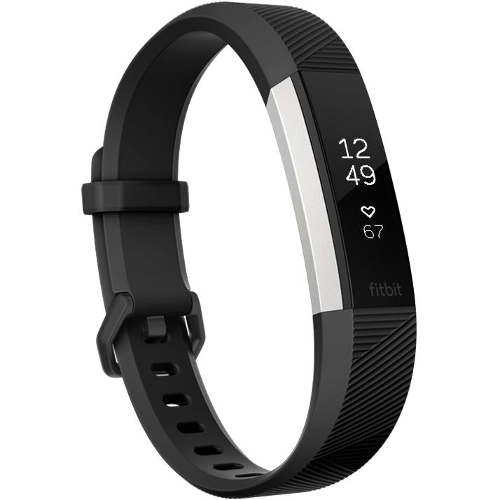 Fitbit Alta HR Black Heart Rate + Fitness Wristband (Large)