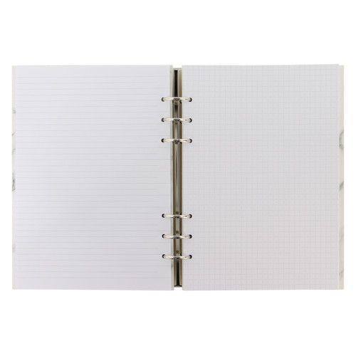 Filofax A5 Patterns Marble Notebook