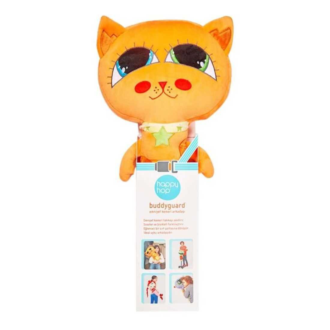 Happyhop Buddyguard Cat Minny Kids Seat Belt Pillow