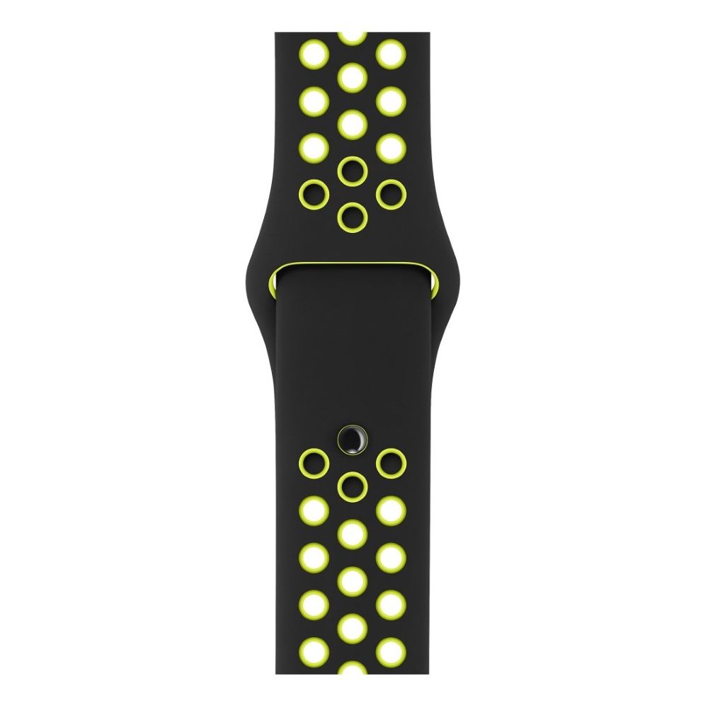 Apple Watch 38mm Black/Volt Sport Band 38mm (S/M) - (M/L) (Compatible with Apple Watch 38/40/41mm)