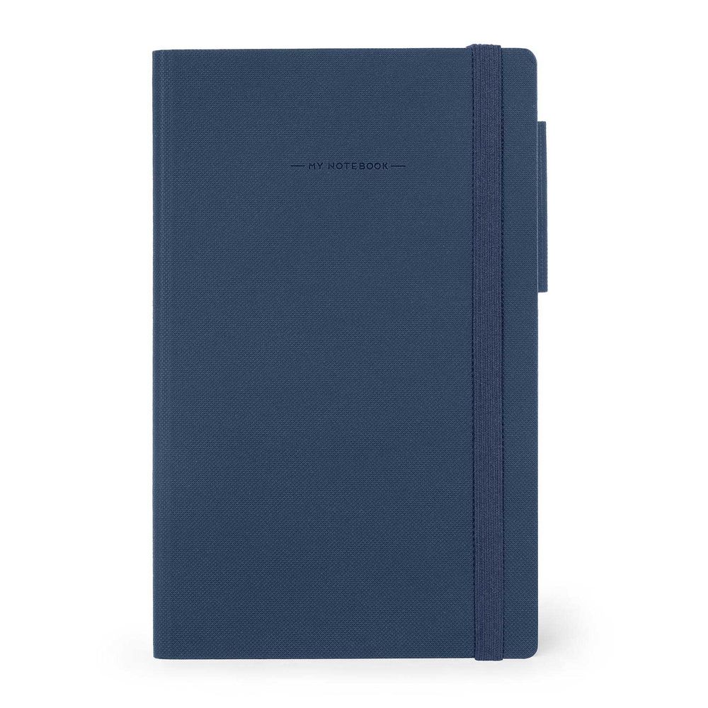 Legami My Notebook - Medium (A5) - Lined - Galactic Blue