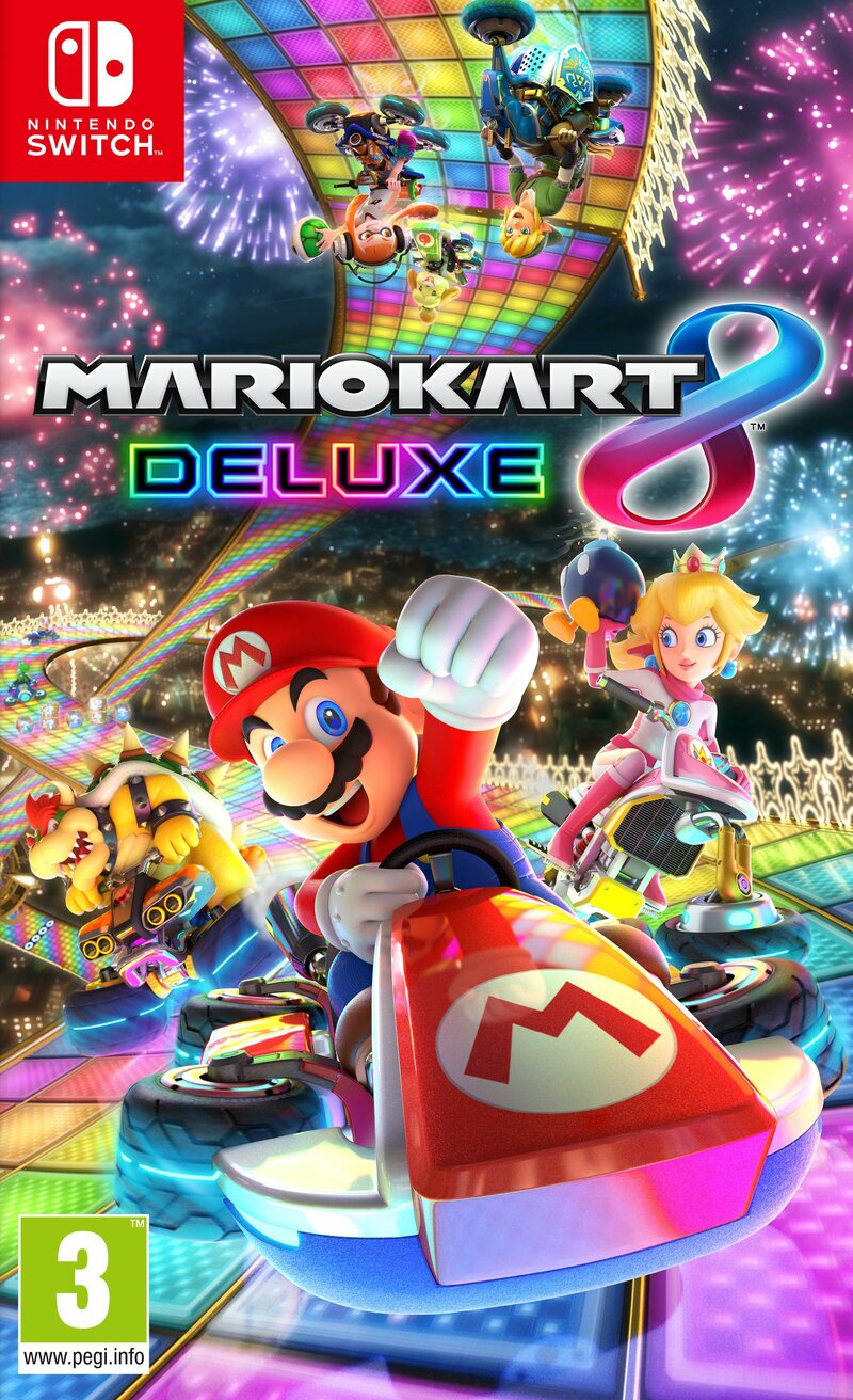 لعبة Mario Kart 8 Deluxe - نينتندو سويتش