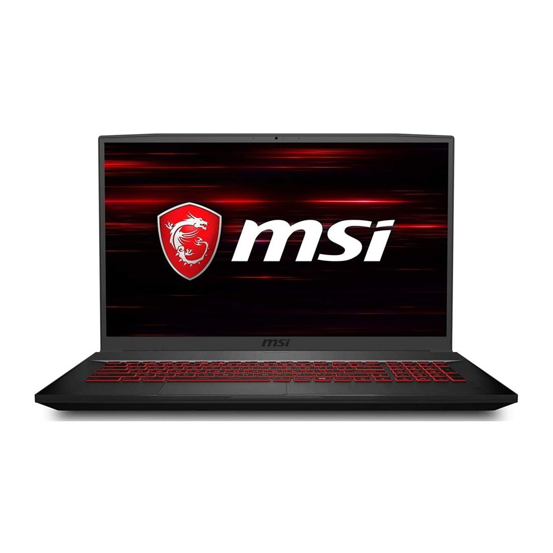 MSI GF75 Thin 10SCSR Gaming Laptop i7-10750H/16GB/512GB SSD/NVIDIA GeForce GTX 1650 Ti 4GB/17.3 inch FHD Display/144Hz/Windows 10/Black