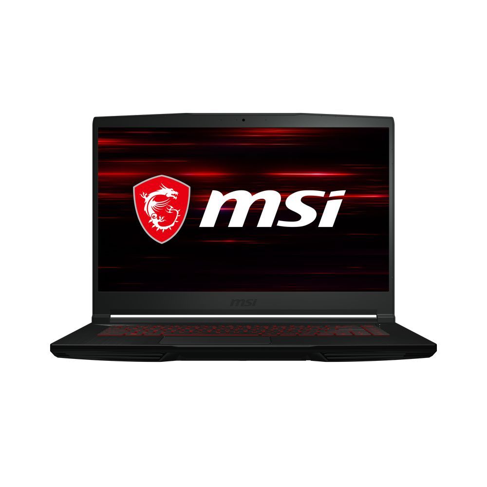 MSI GF63 Thin 10SCXR Gaming Laptop i7-10750H/16GB/512GB SSD/GeForce GTX 1650 Max-Q 4GB/15.6 FHD/60Hz/Windows 10/Black