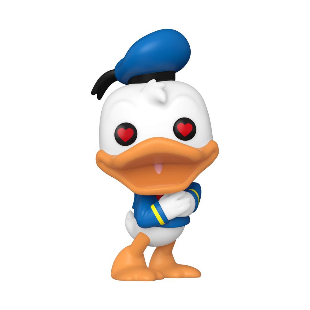 Funko Pop Disney Donald Duck 90th Anniversary Donald Duck Heart Eyes Vinyl Figure