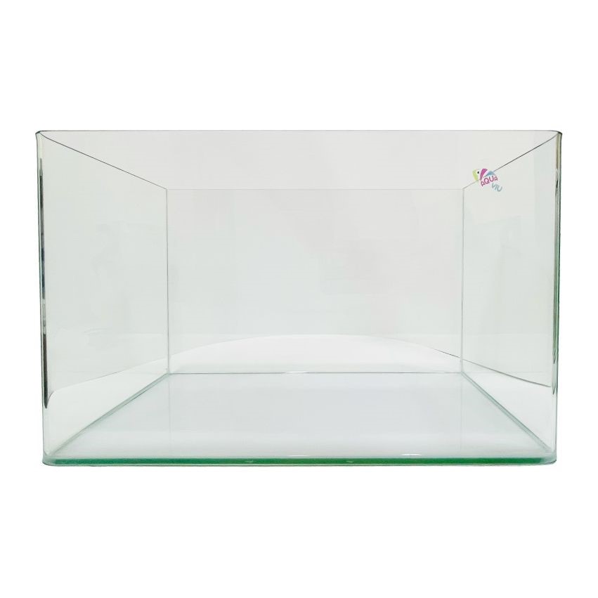 Aqua Viu Ordinary Glass Curved Fish Tank - 30 x 15 x 20 cm
