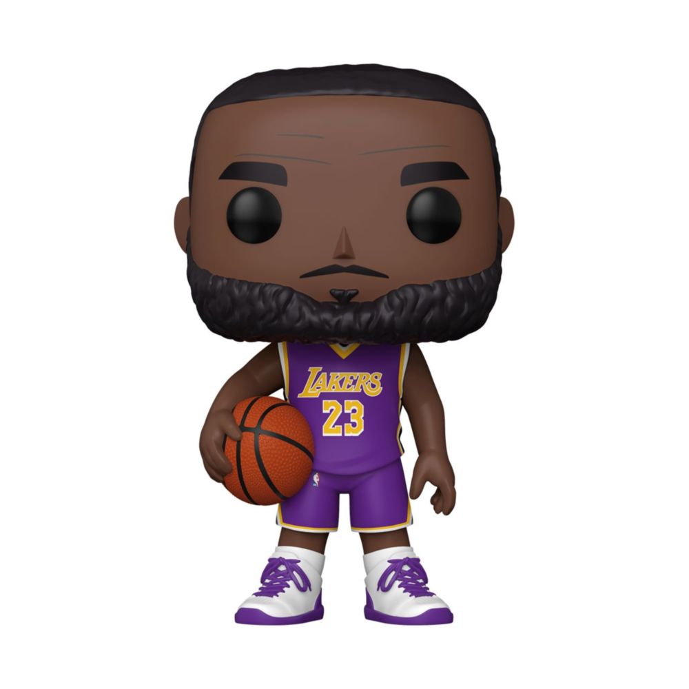 Funko Pop NBA Lakers 10 Inch Lebron James Purple Jersey