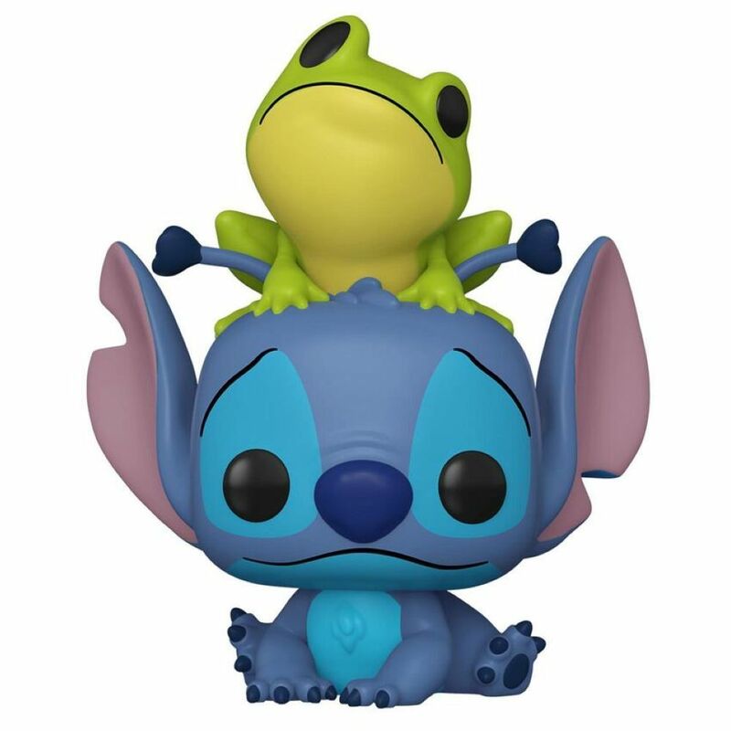 Funko Pop Disney Lilo & Stitch Stitch with Frog Vinyl Figure