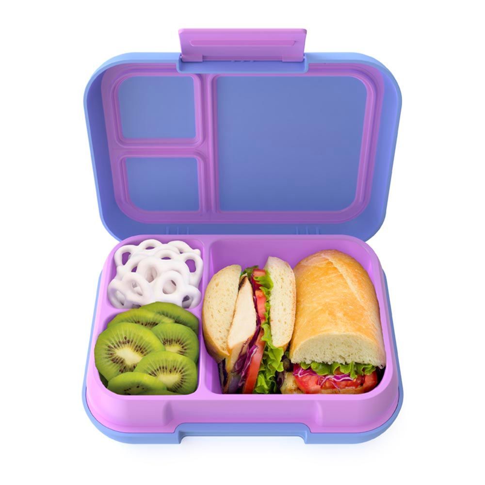 Bentgo Pop Lunch Box With Removable Divider - Periwinkle/Pink