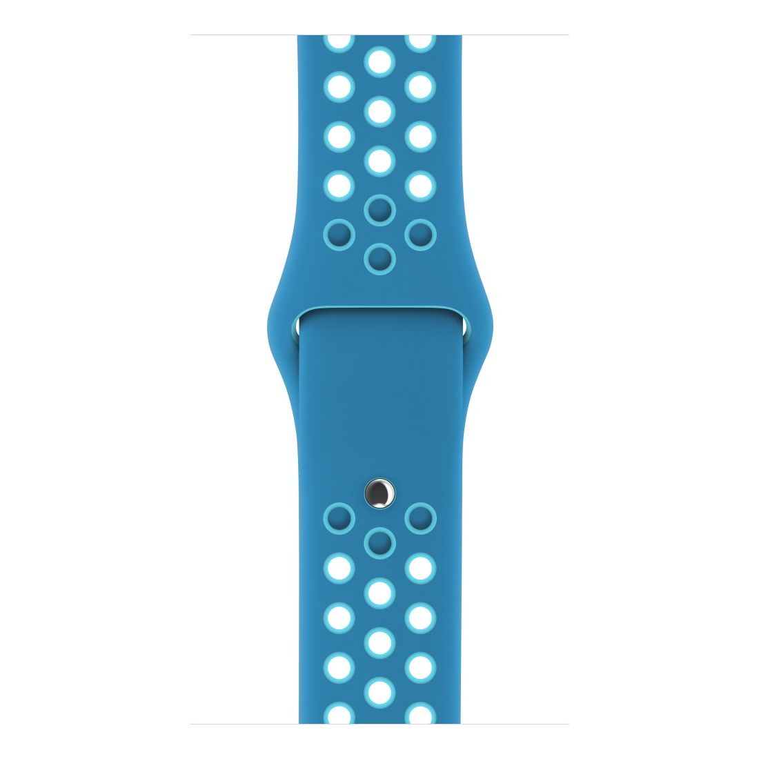 Apple Blue Orbit/Gamma Blue Sport Band S/M & M/L For Apple Watch Nike+ 42mm (Compatible with Apple Watch 42/44/45mm)