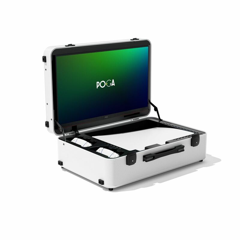 IndiGaming Poga Lux Portable Gaming Monitor for PlayStation PS5 White IndiGaming Poga Lux Portable Gaming Monitor for PlayStation PS5 White