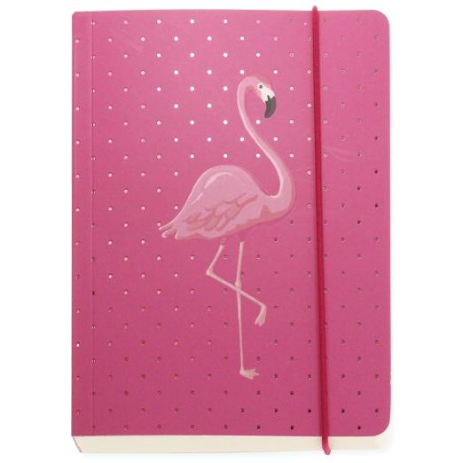 Go Stationery Flamingo A6 Notebook