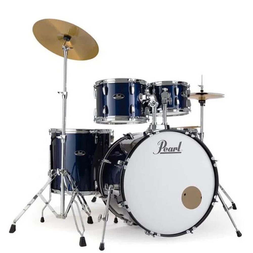 Pearl Roadshow RS525SC/C#743 SE 5-Piece Drumset With Cymbal - Royal Blue Metallic Finish