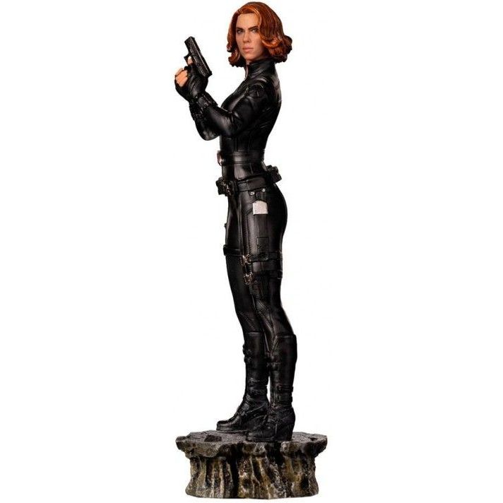 Iron Studios BDS Art Scale The Infinity Saga Black Widow (Battle Of New York) 1/10 Scale Statue 7.4 Inches