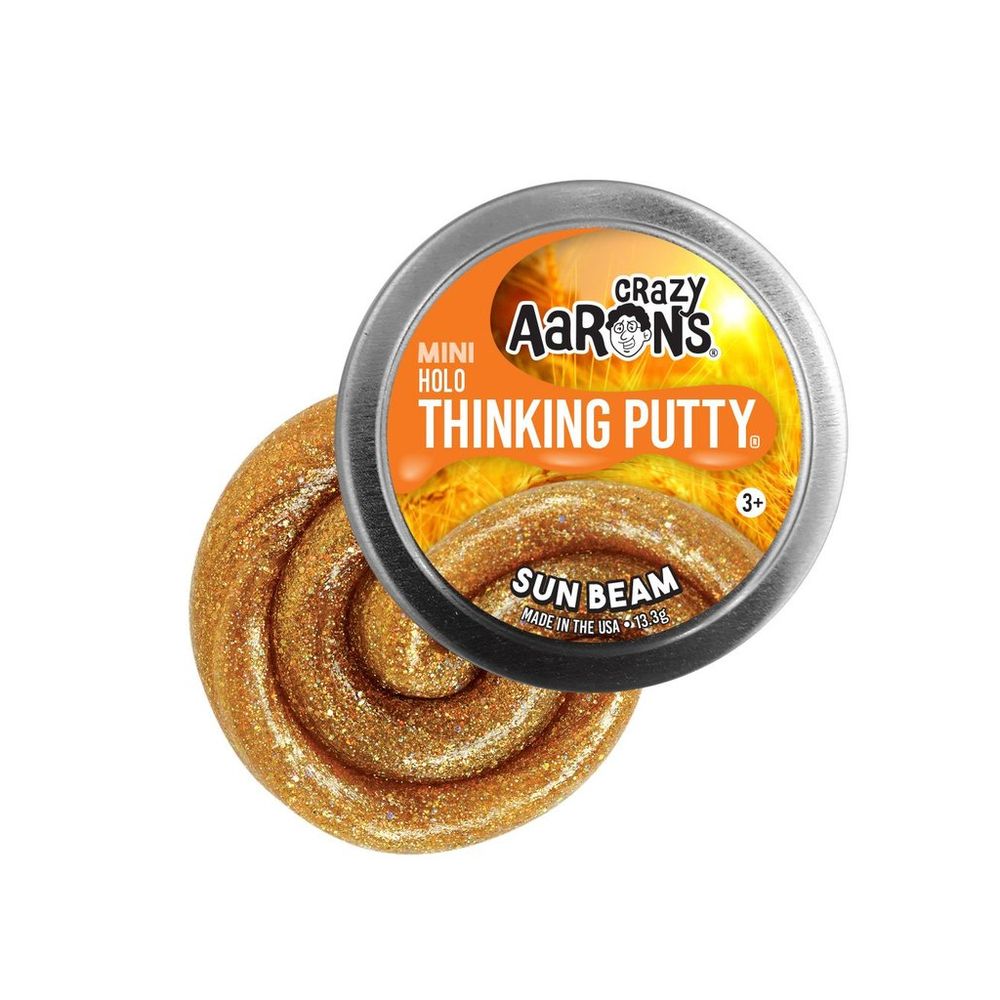 Crazy Aaron's Thinking Putty Effects2 Sun Beam 2 Inch Tin