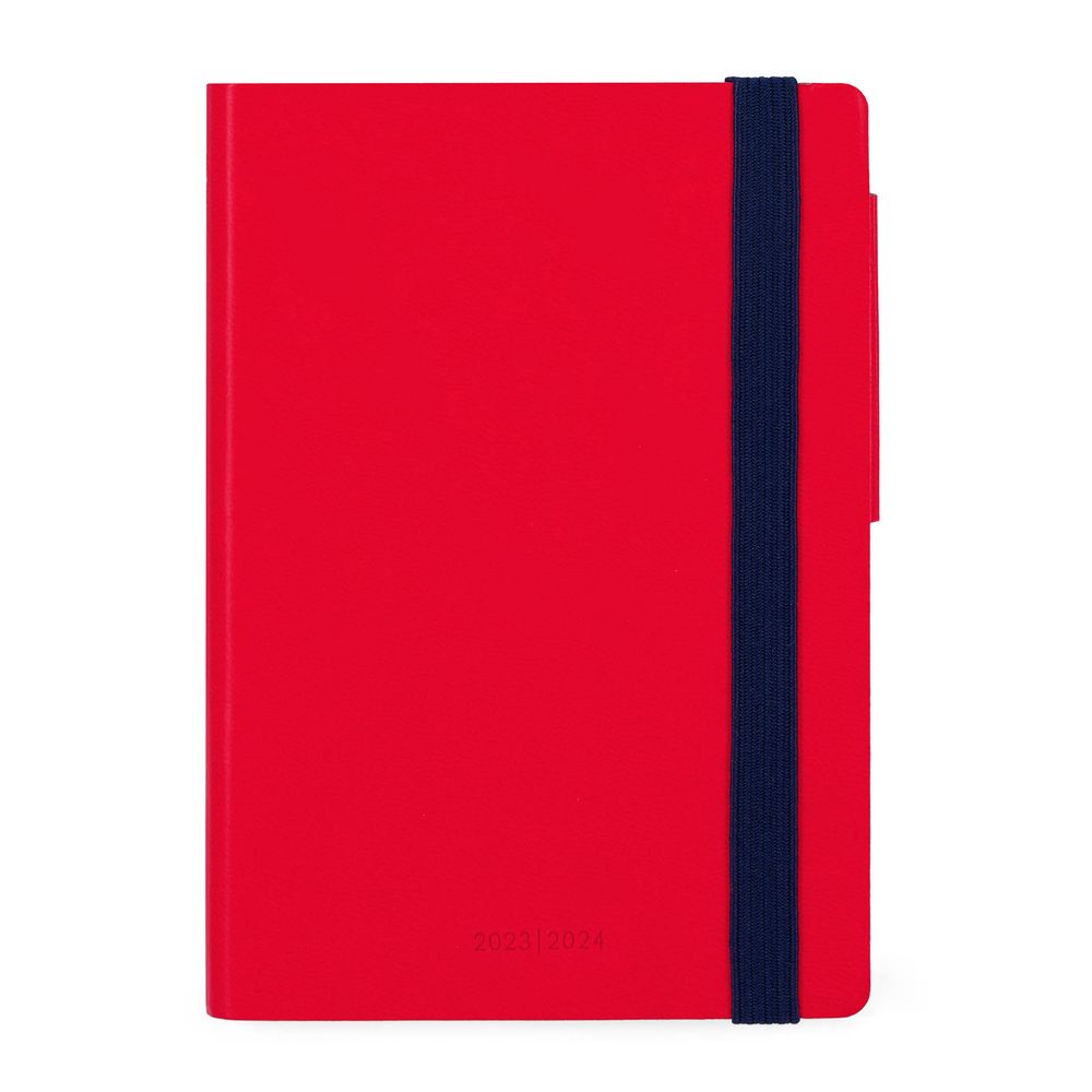 Legami 16-Month Diary - 2023/2024 - Small Daily Diary - Red