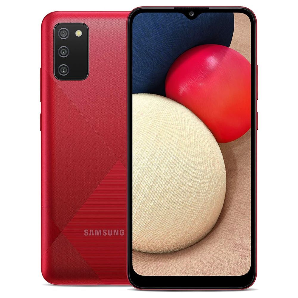 Samsung Galaxy A02S Smartphone 64GB/4GB LTE Dual SIM Red