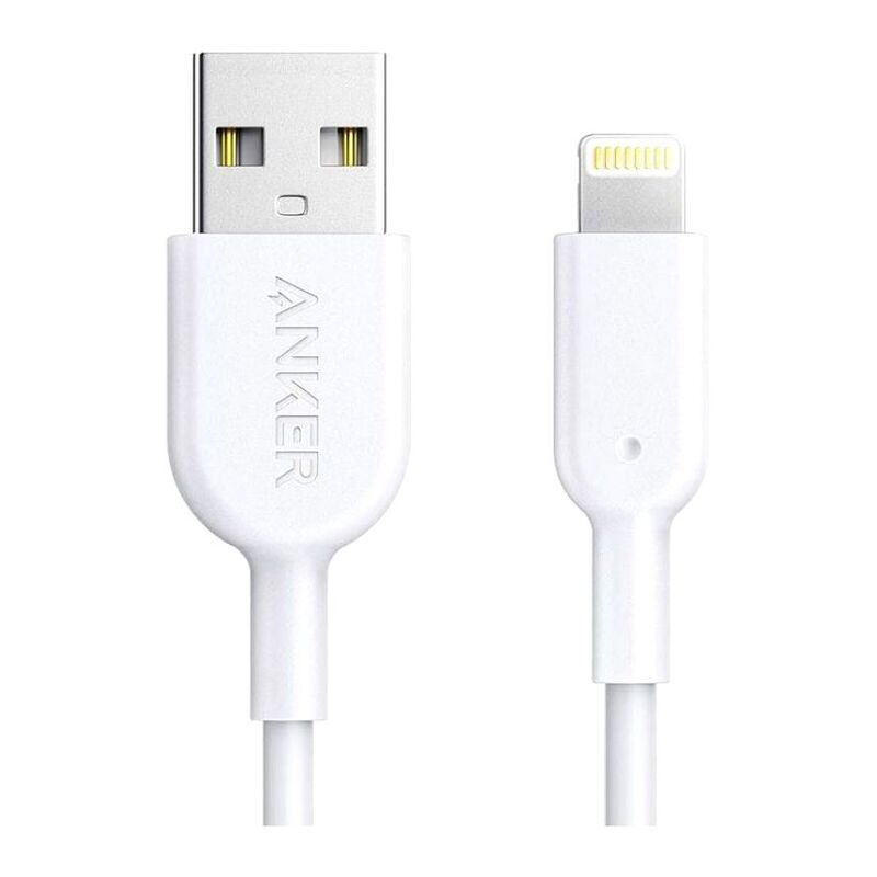 Anker Powerline II Lightning Cable White 6Ft