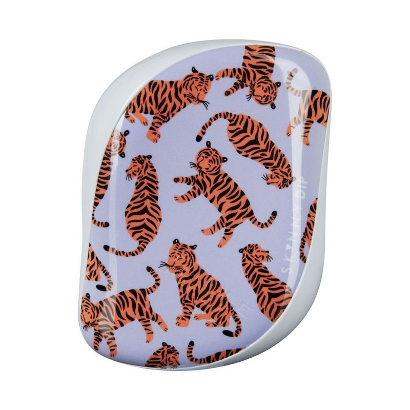 Tangle Teezer Compact Styler Hair Brush - Skinny Dip Trendy Tiger