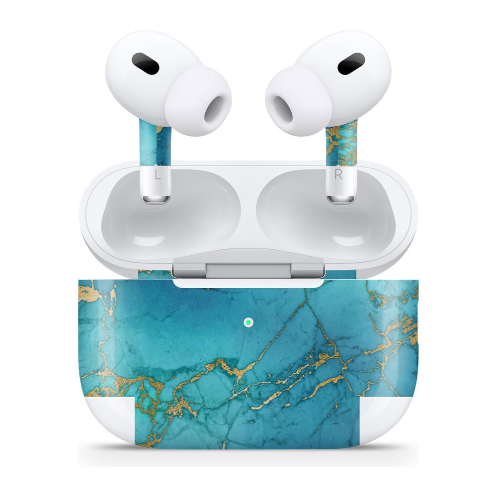 Superskins Gilded Blue Decal Stickers for Airpods Pro 2nd Gen