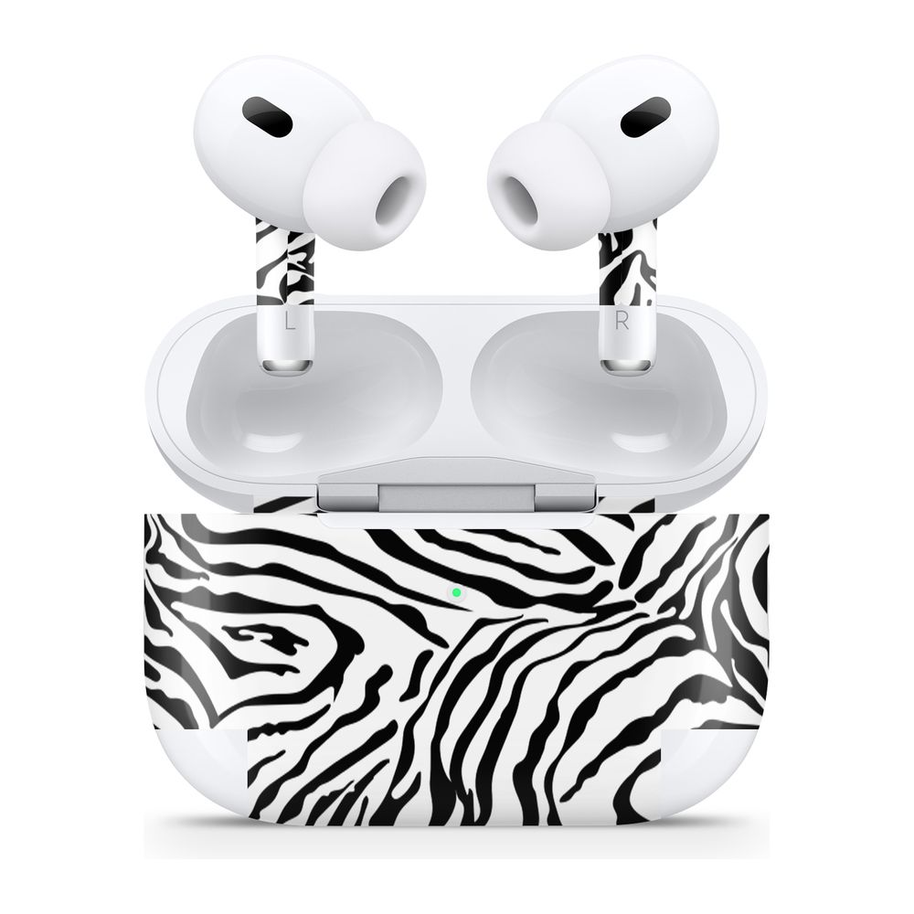 Superskins Wild Zebra Decal Stickers for Airpods Pro 2nd Gen