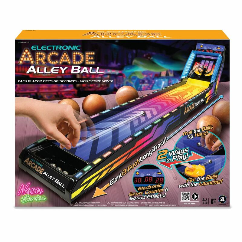 Merchant Ambassador Electronic Arcade Alley-Ball (Neon Series)