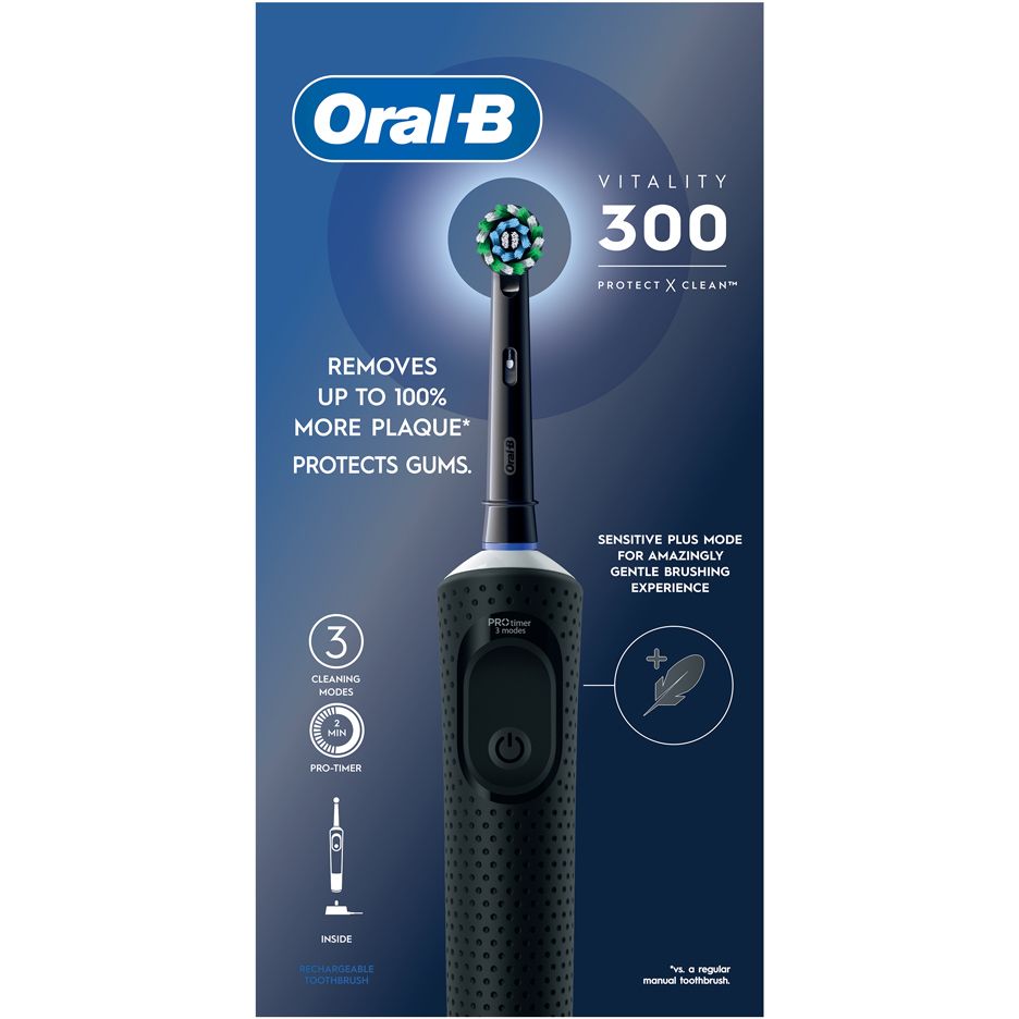 Oral-B Vitality D300 Tooth Brush - Black