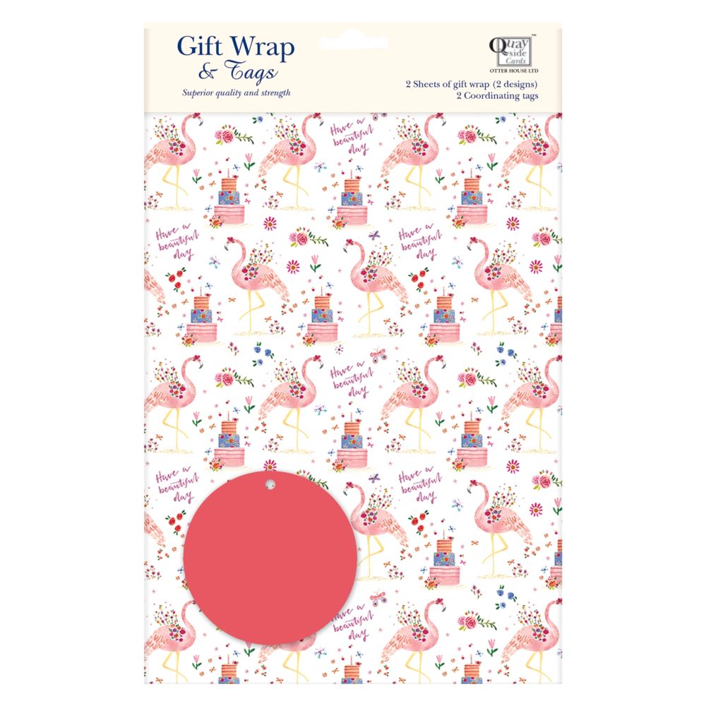 Pinak Flamingo Gift Wrap Gift Wrapping