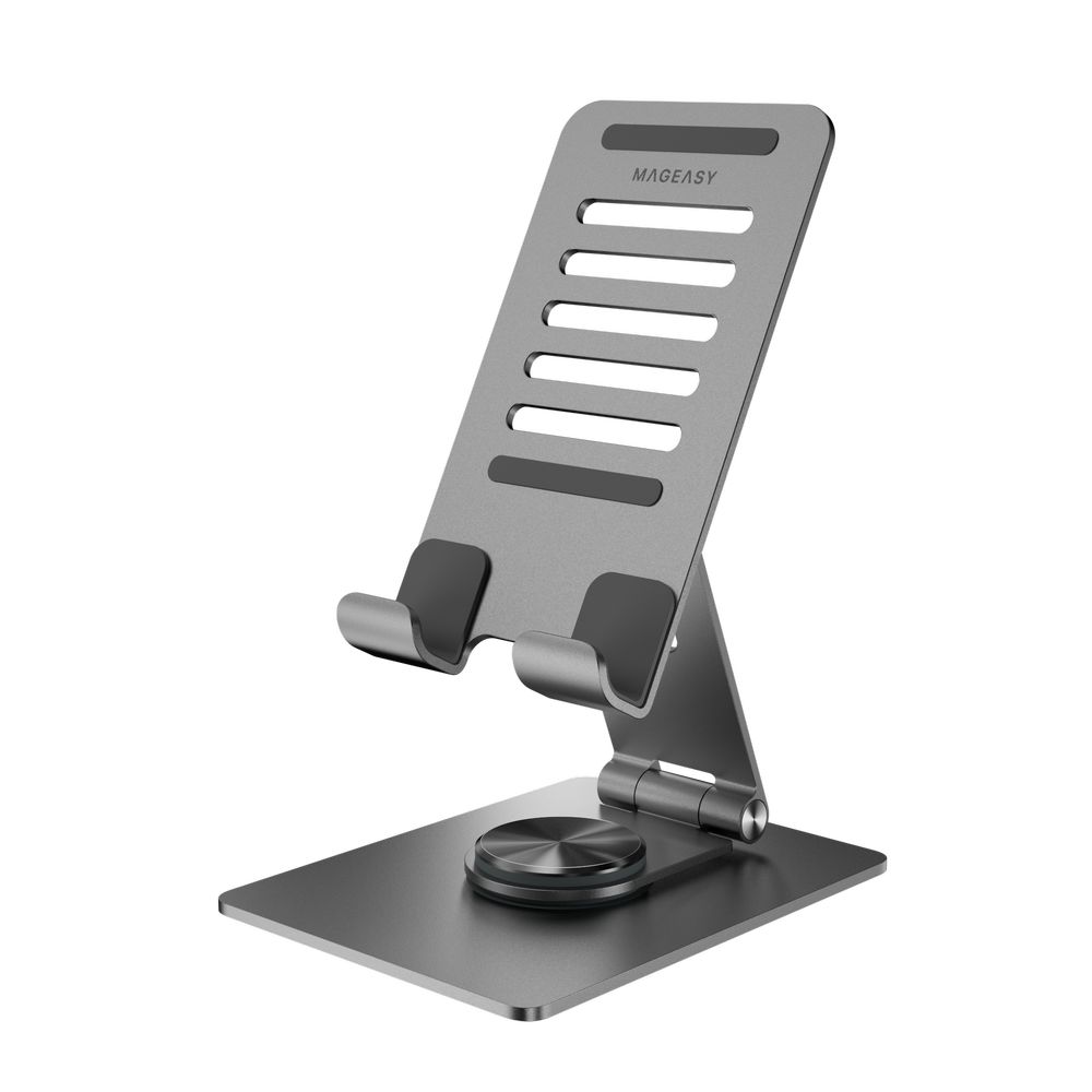 Mageasy Stand 360 Rotating iPad/ iPhone Stand - Grey