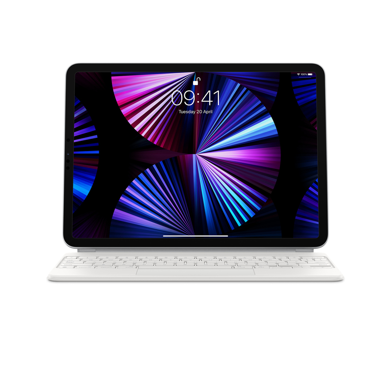 Apple Magic Keyboard for iPad Pro 11-Inch 3rd Gen/iPad Air 4th Gen International English White