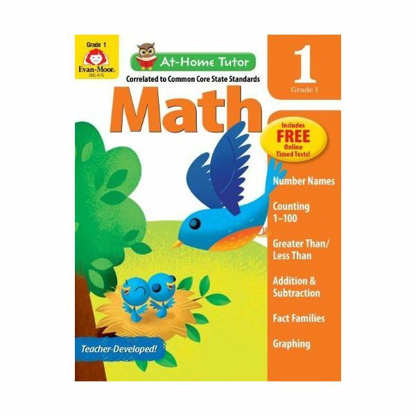 At Home Tutor Math Grade 1 | Evan Moor At Home Tutor Math Grade 1 | Evan Moor