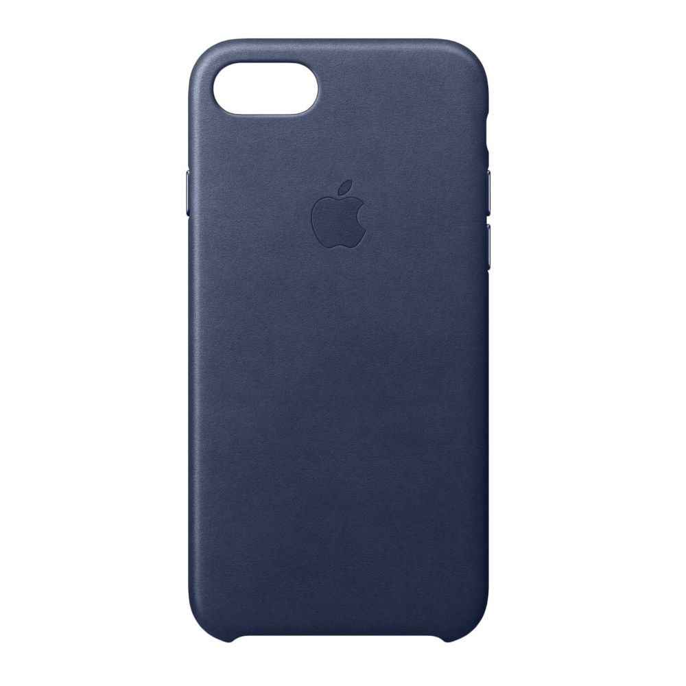 Apple Leather Case Midnight Blue for iPhone 8/7