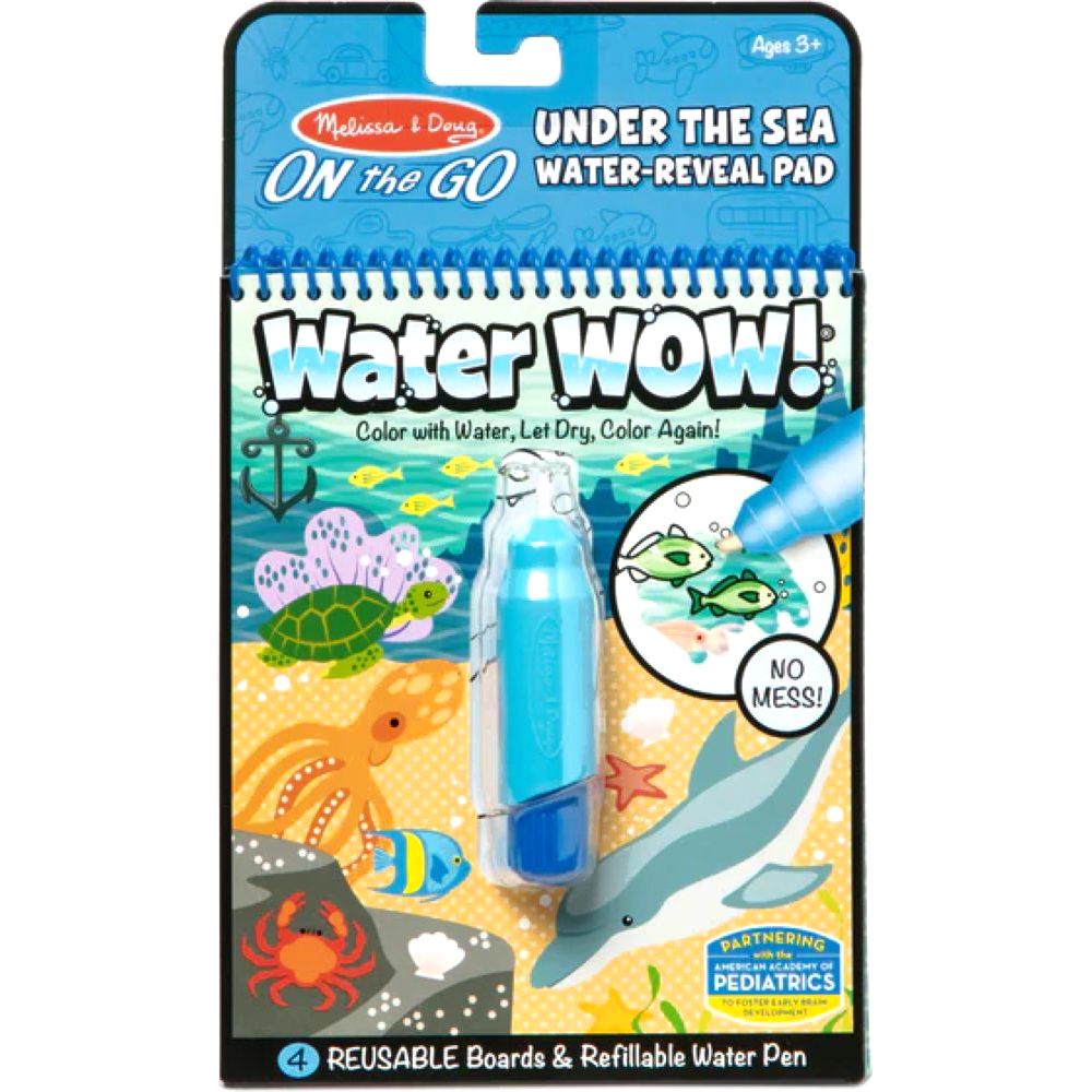 Melissa & Doug Water Wow! Under The Sea Water-Reveal Pad