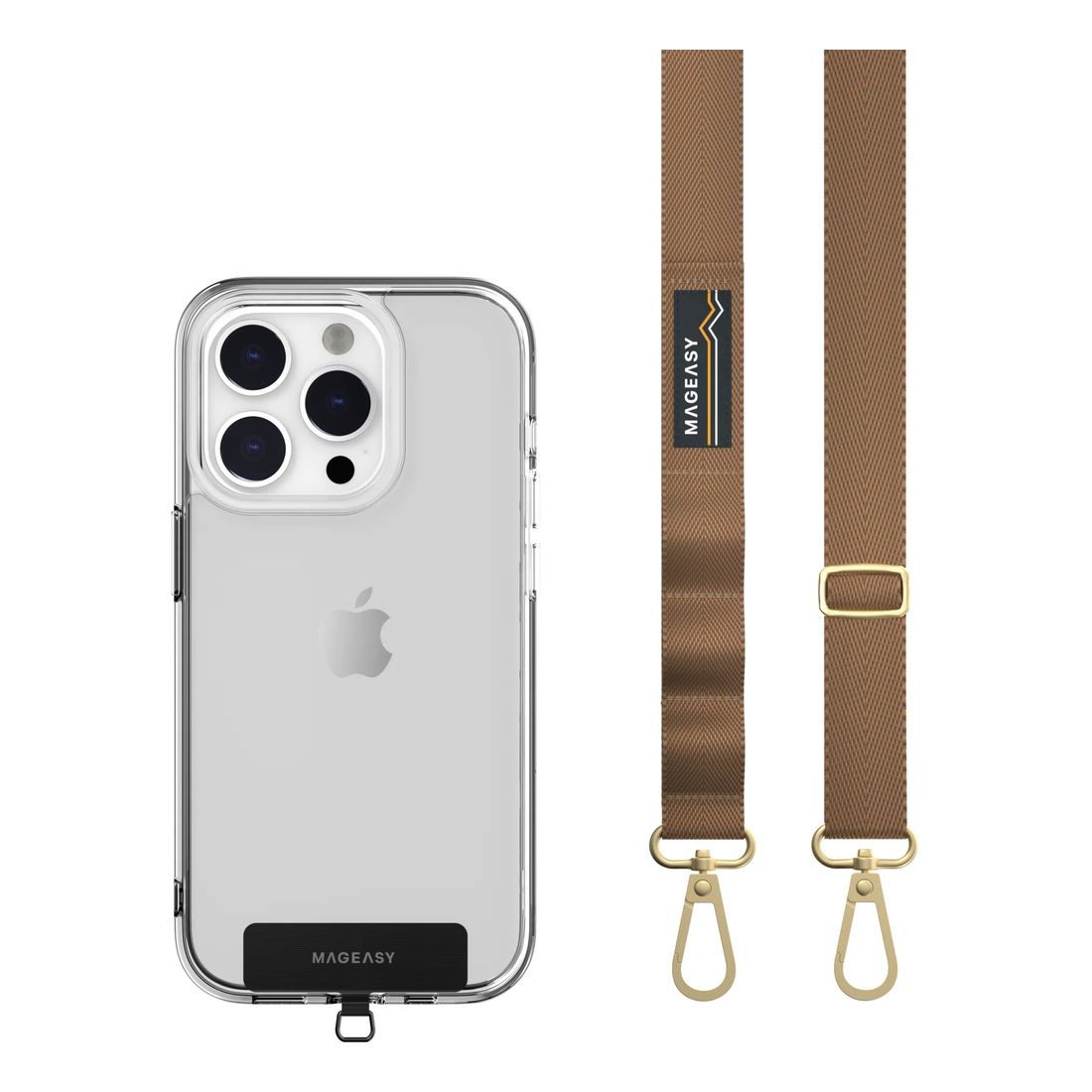 MagEasy Strap + Strap Card- 20mm for iPhone - Khaki