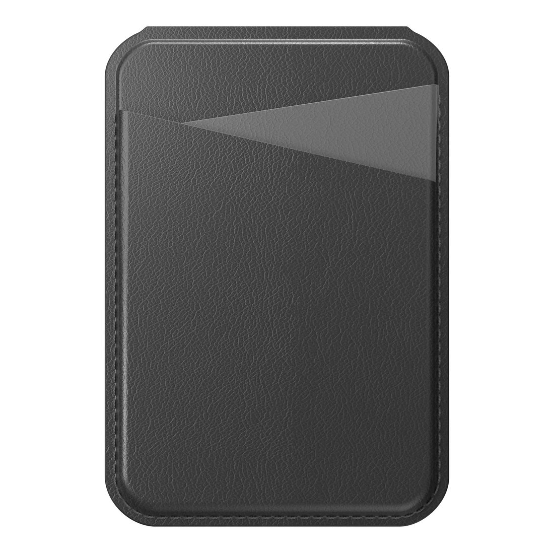 MagEasy Snap Stand Dual-Card Storage Wallet for iPhone - Classic Black